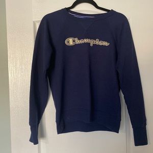 Navy crewneck
